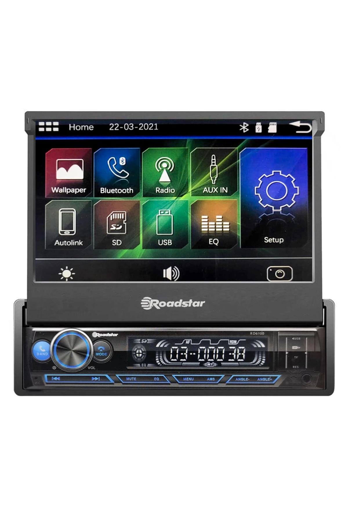 Roadstar Rd-6200 Android İndash Teyp 7 İnç 4x50 Watt Bluetooth