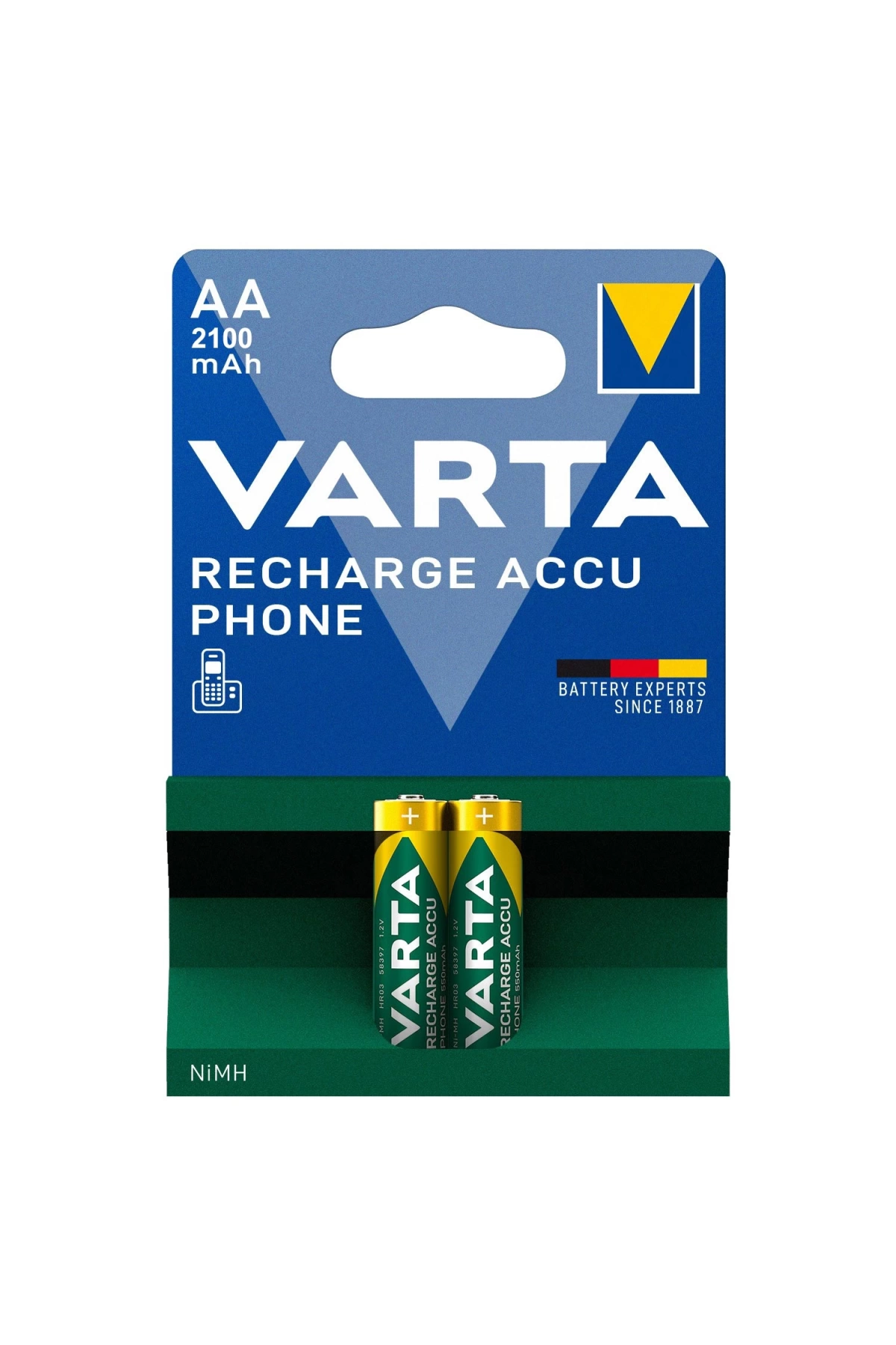 Varta Şarjlı Pil Aa Kalem 2100 Mah Ni-mh 2li Paket