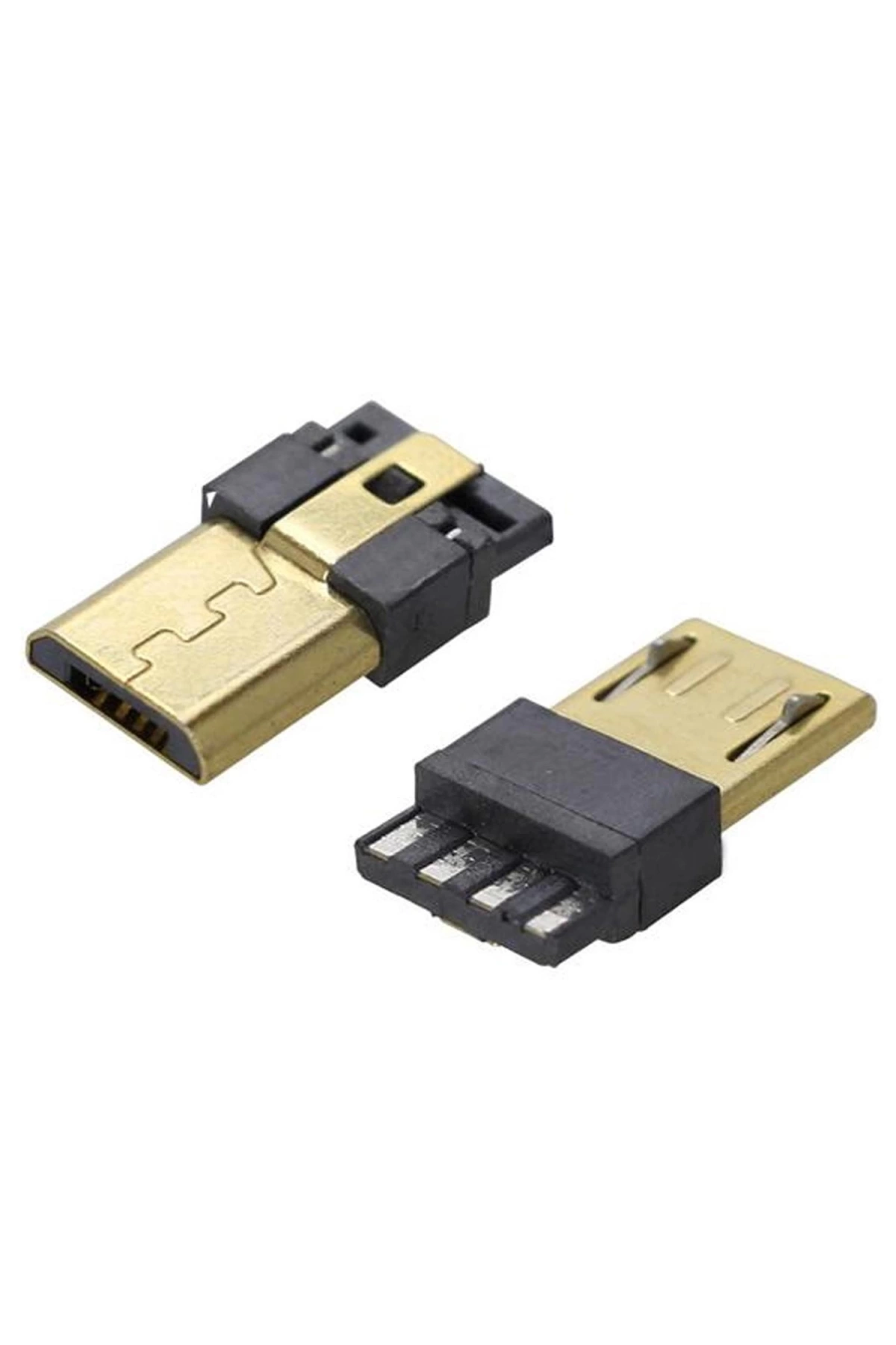 Plx-18363 Micro Fiş Şase Erkek 4 Pin Gold Karkas