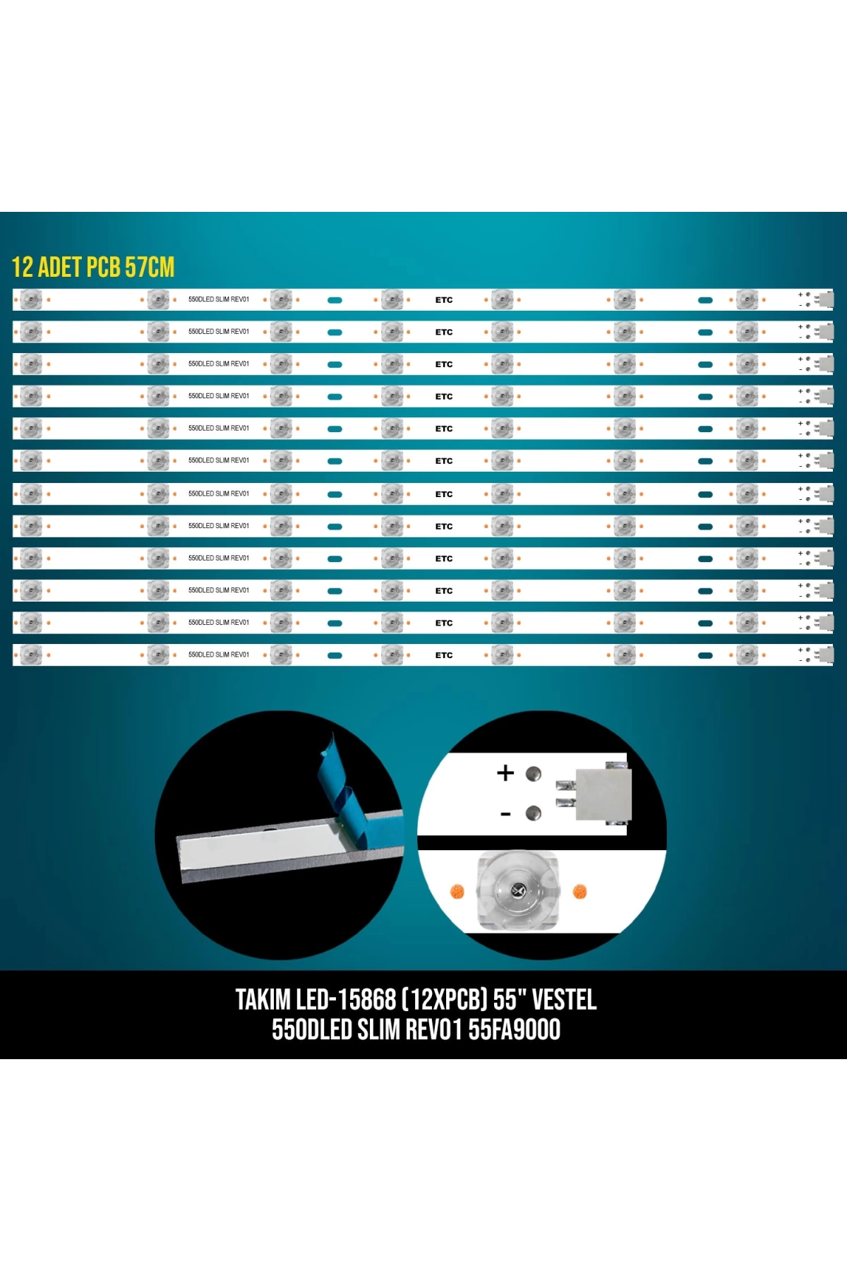 Mbled (12xpcb) 55 İnç Vestel 550dled Slim Rev01 55fa9000