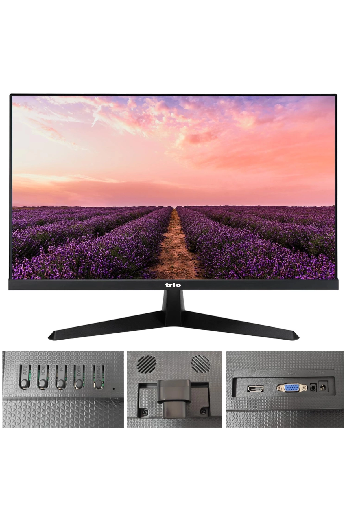 Trio Tr-19ws Led Monitör 19 İnç 12v Vga Hdmi Dahili Hoparlör