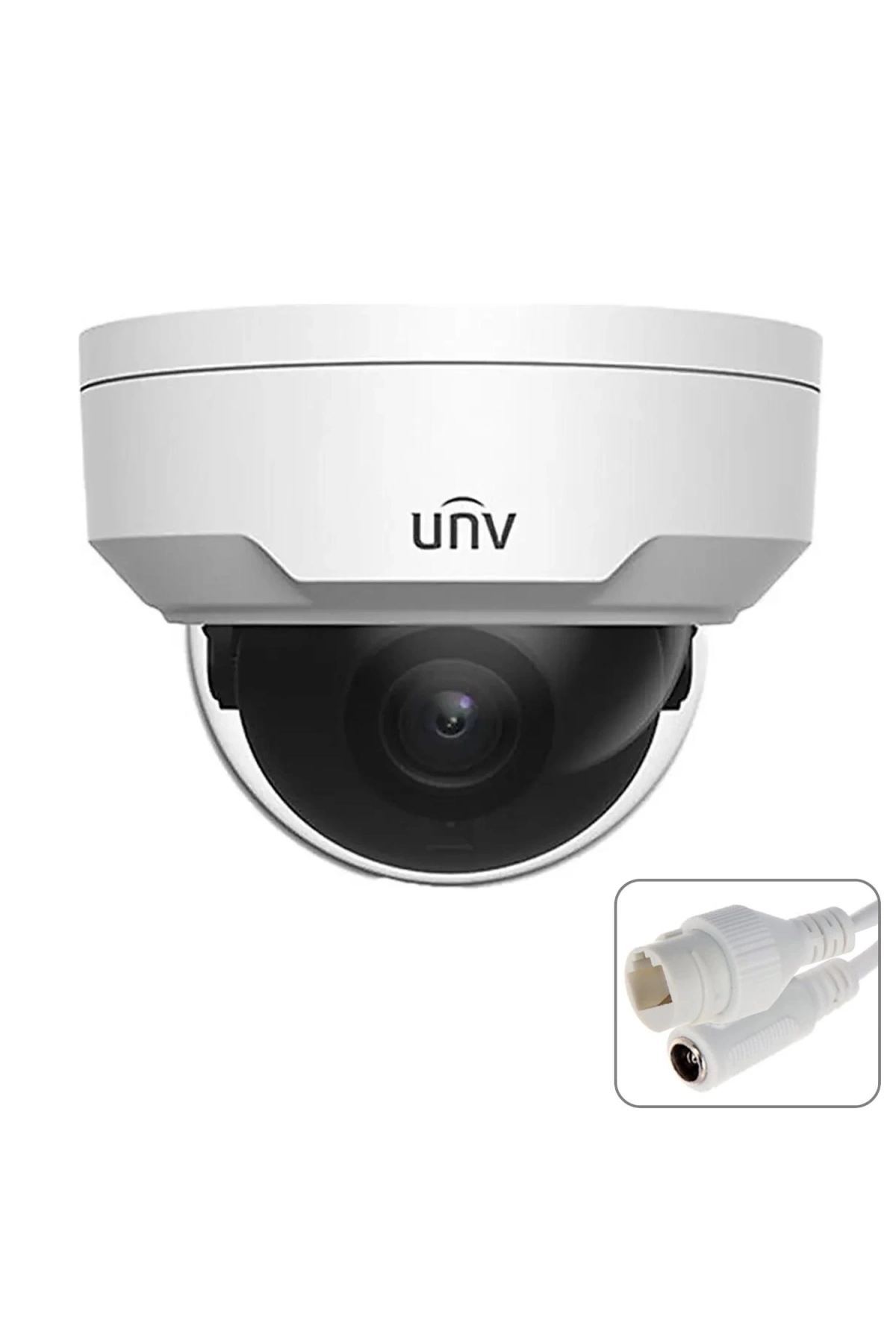 Unıvıew Ipc-322cr3-vspf28-a Poe Dome Ip Kamera 2mp 2.8mm İç Mekan