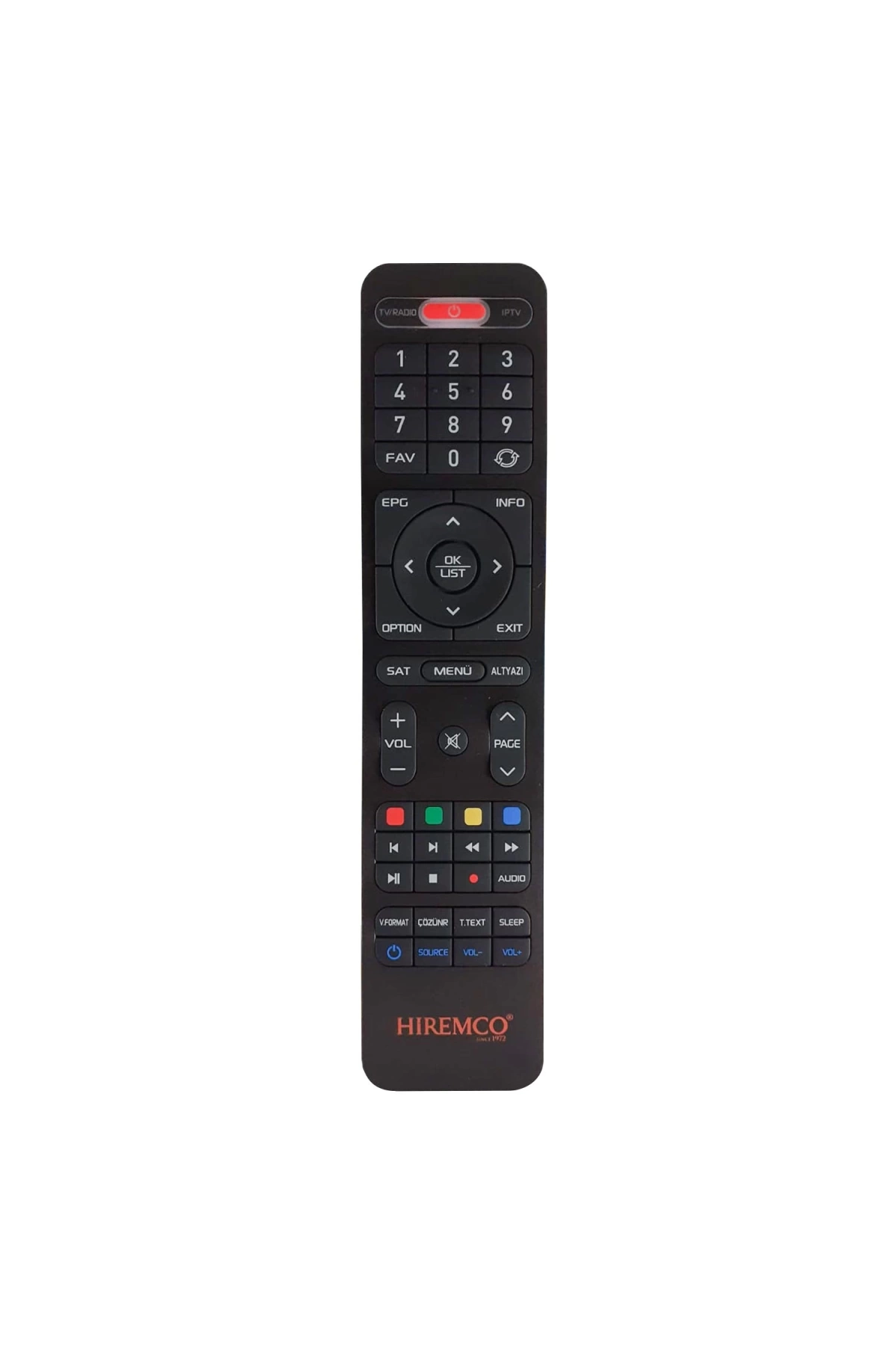 Uydu Kumanda Hıremco Turbo Arnıx Fiber Tv Orjinal Iptv Tuşlu