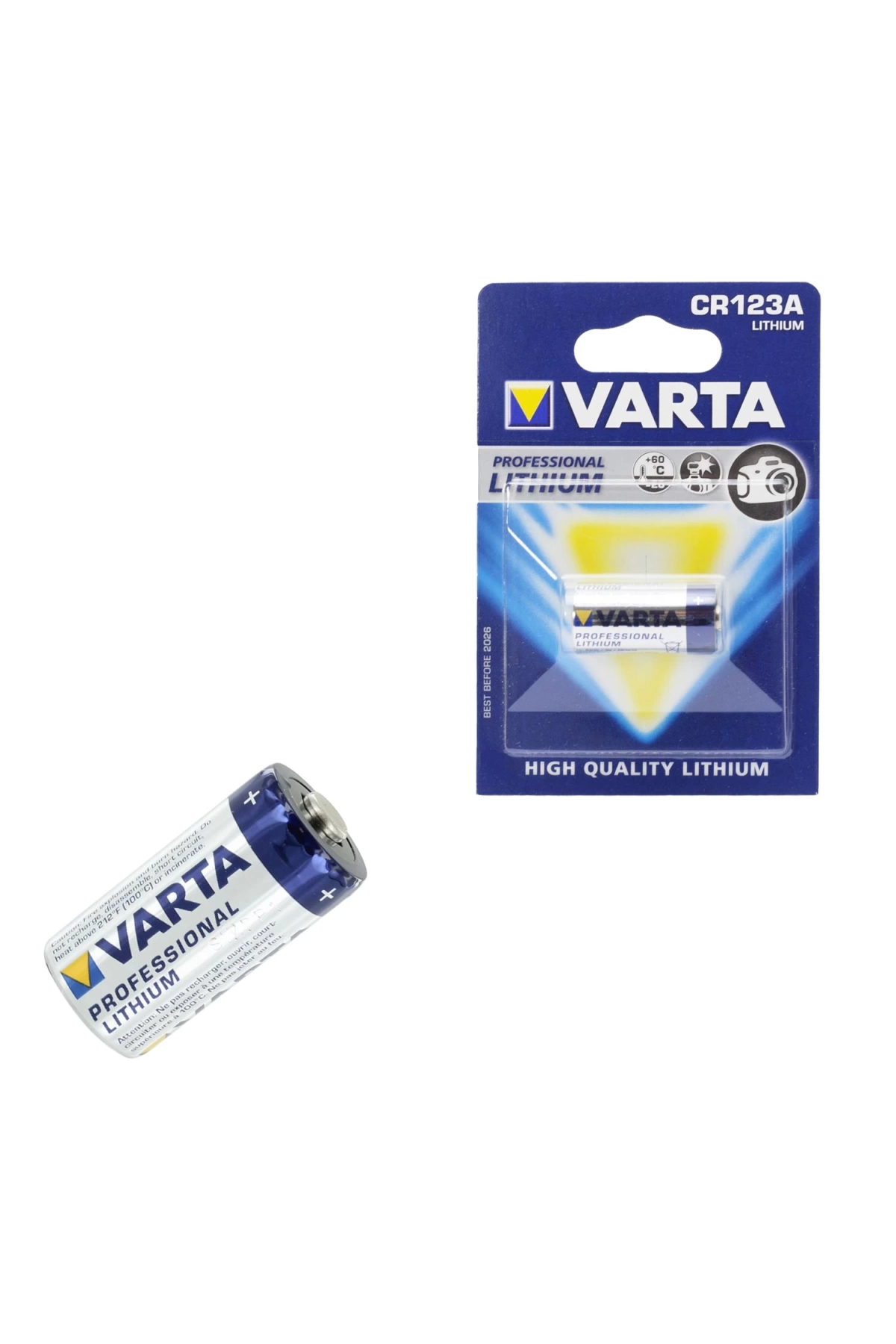 Varta Pil Cr123A 3V Lityum