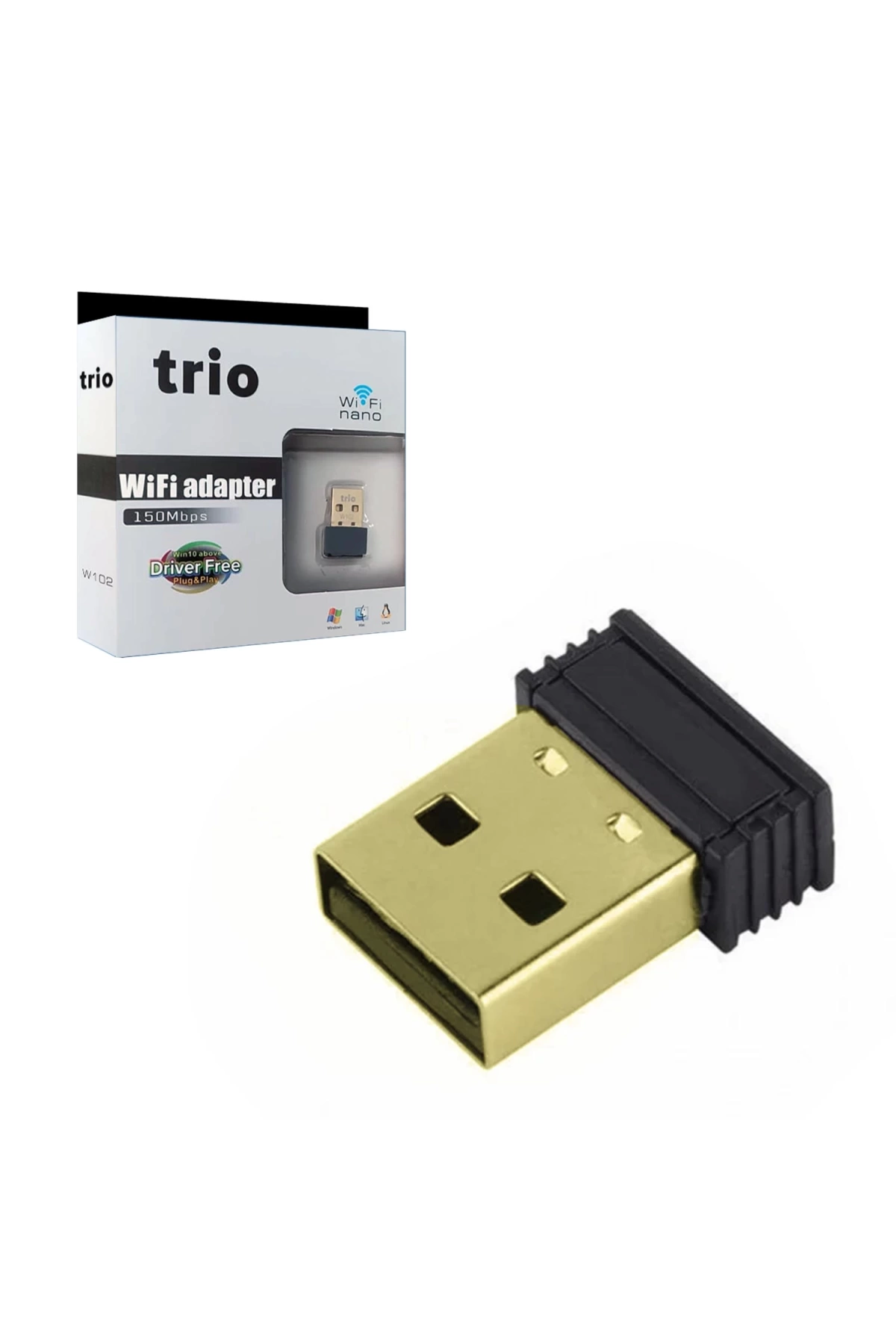 Wifi Adaptör 150 Mbps Trio W-102