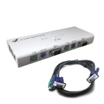 Kvm Swıtch 4 Port Kablolu Rain R-74a