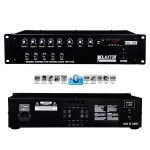 Polaxtor Plx-150 Power Mixer Anfi 5 Kanal 150 Watt Bluetooth Usb Sd Fm