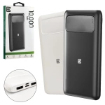 Powerbank 10000 Mah 2xusb Mıcro Type-c Girişli Escom P-27