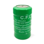 Cfl Şarjlı Gırtlak Buton Pili 6 Volt 280 Mah Ni-mh