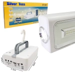 Silver Toss St-1901 Solar Kamp Lambası Acil Durum Işığı Şarjlı 1w+46 Led