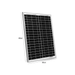 Lexron-sp50m Güneş Enerji Solar Panel Monokristal 50 Watt (68x44x2cm)