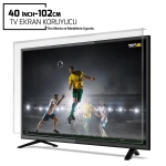 Tıvıvor Televizyon Led Tv Ekran Koruyucu 40 İnç