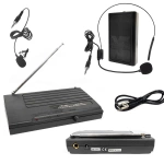 Vhf Kablosuz Mikrofon 1 Headset Mikado Mcw-44a