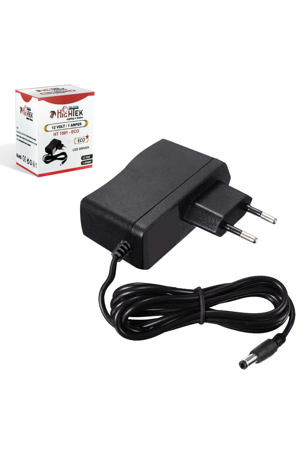 Hıghtek Ht-1501 Adaptör 12 Volt 1 Amper 5.5x2.5mm