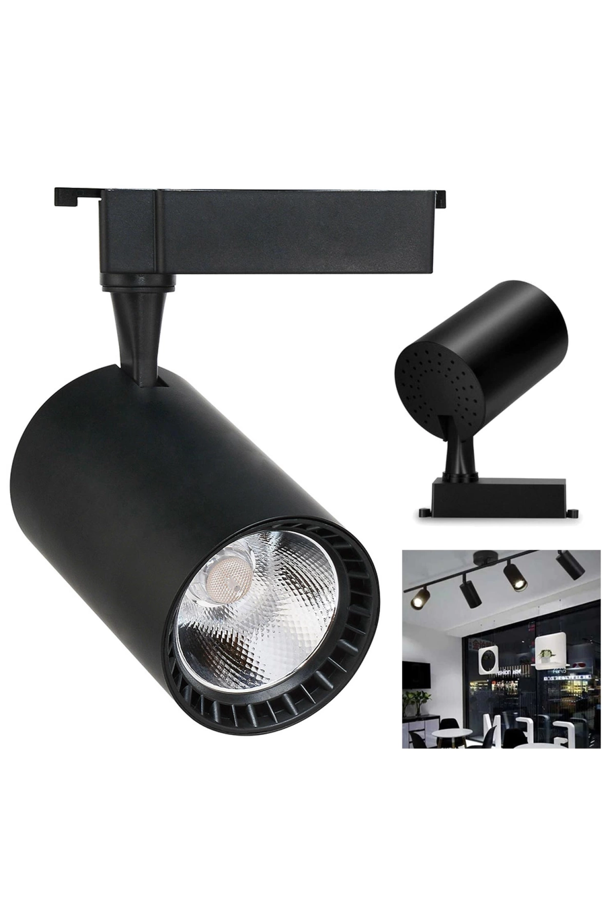 Armatür Led Ray Spot Beyaz 220v 30w 2 Adet Hıghtek Hr-3010