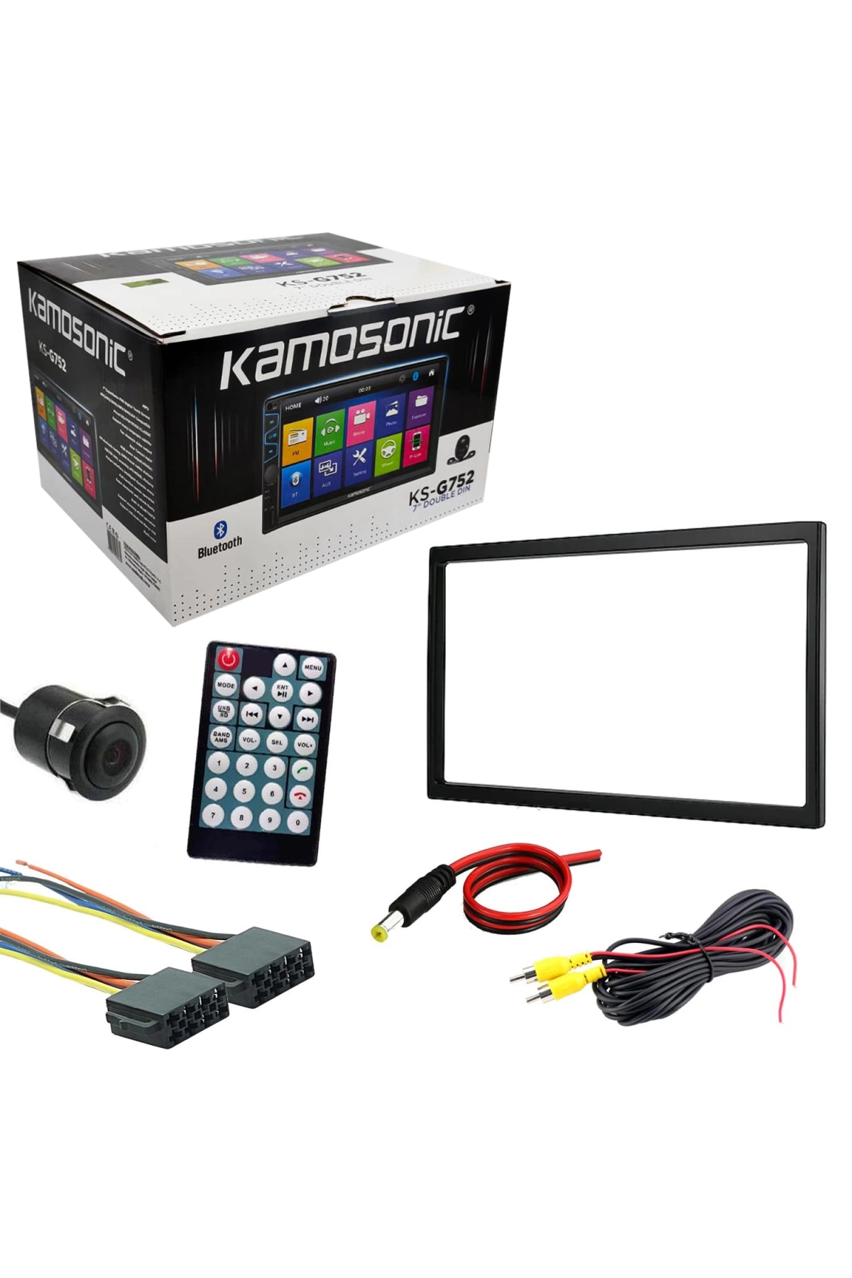 Kamosonıc Ks-g752 Double Teyp 7 İnç 4x45 Watt Mirrorlink