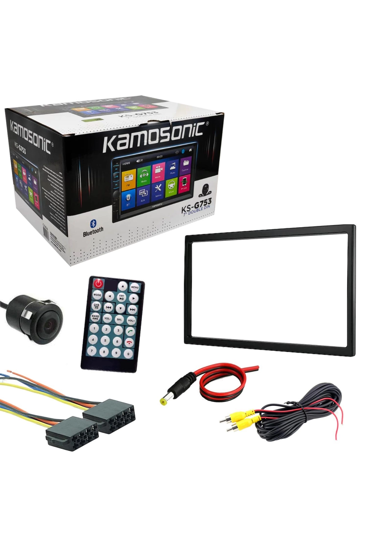 Kamosonıc Ks-g753 Double Teyp 7 İnç 4x45 Watt Mirrorlink