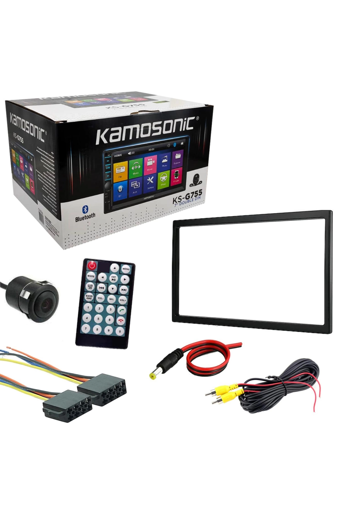 Kamosonıc Ks-g755 Double Teyp 7 İnç 4x45 Watt Mirrorlink