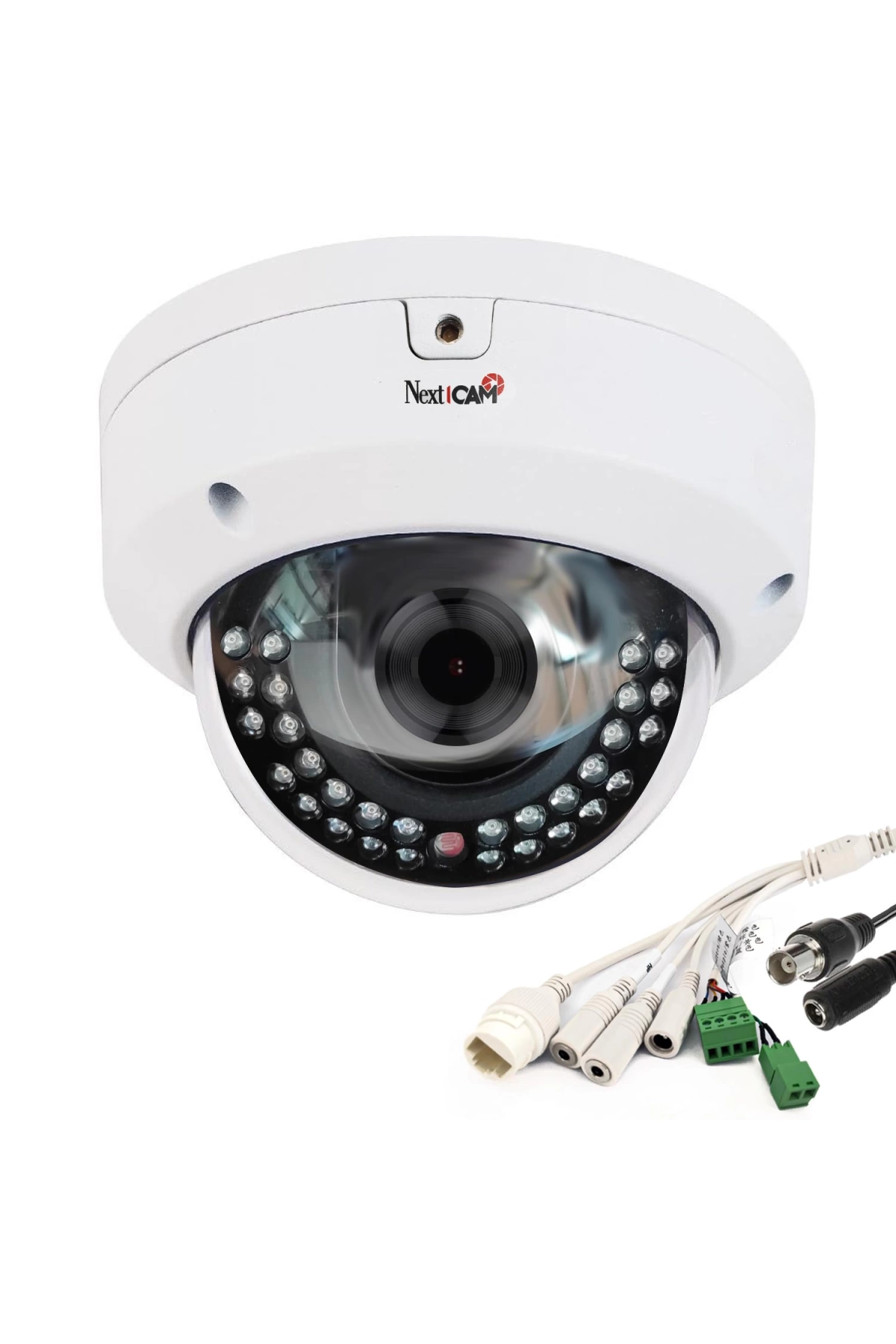 Nextcam Ye-ıp20000dvl Poe Dome Ip Kamera 2mp 2.8mm 12mm Metal İç Mekan