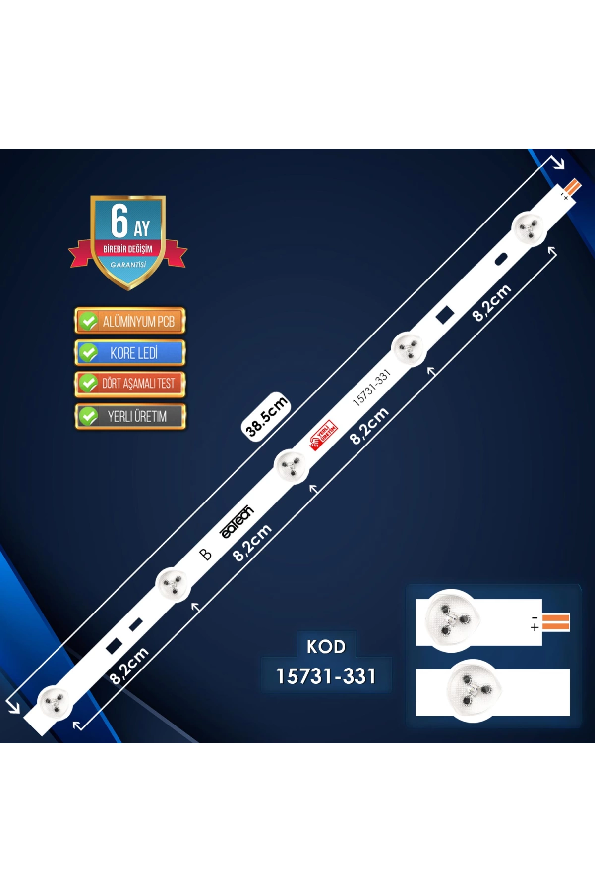 Kod-331 Sony B-type 38.5cm 5led