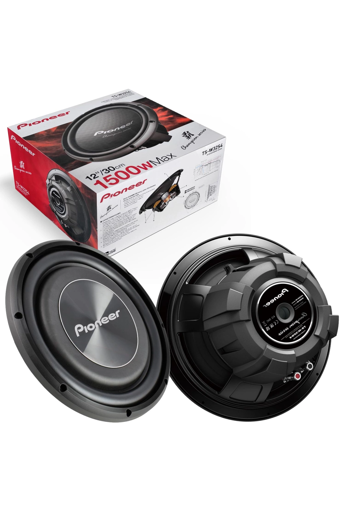 Pıoneer Ts-w32s4 Oto Bass Subwoofer 30cm 1500 Watt 1 Adet