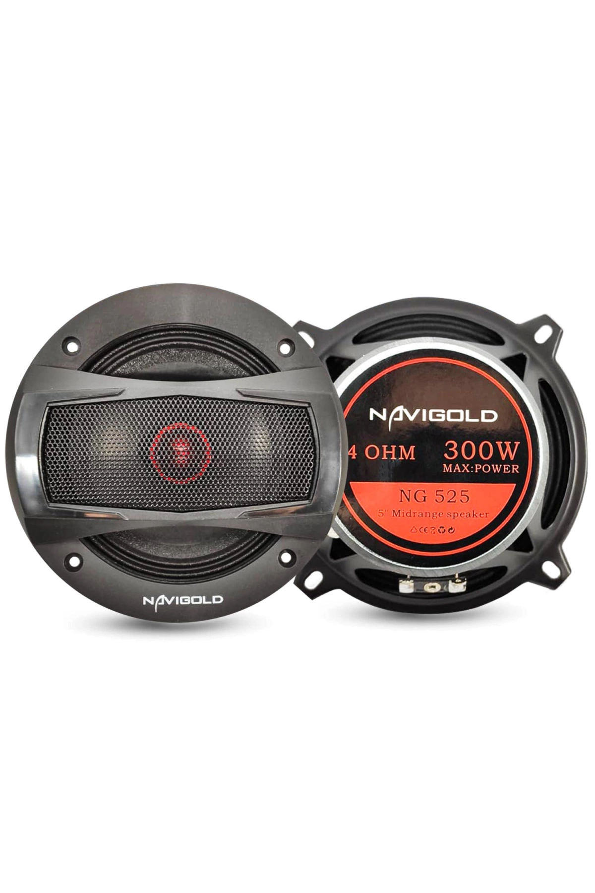 Navıgold Ng-525 Oto Midrange 13cm 300 Watt 2 Adet