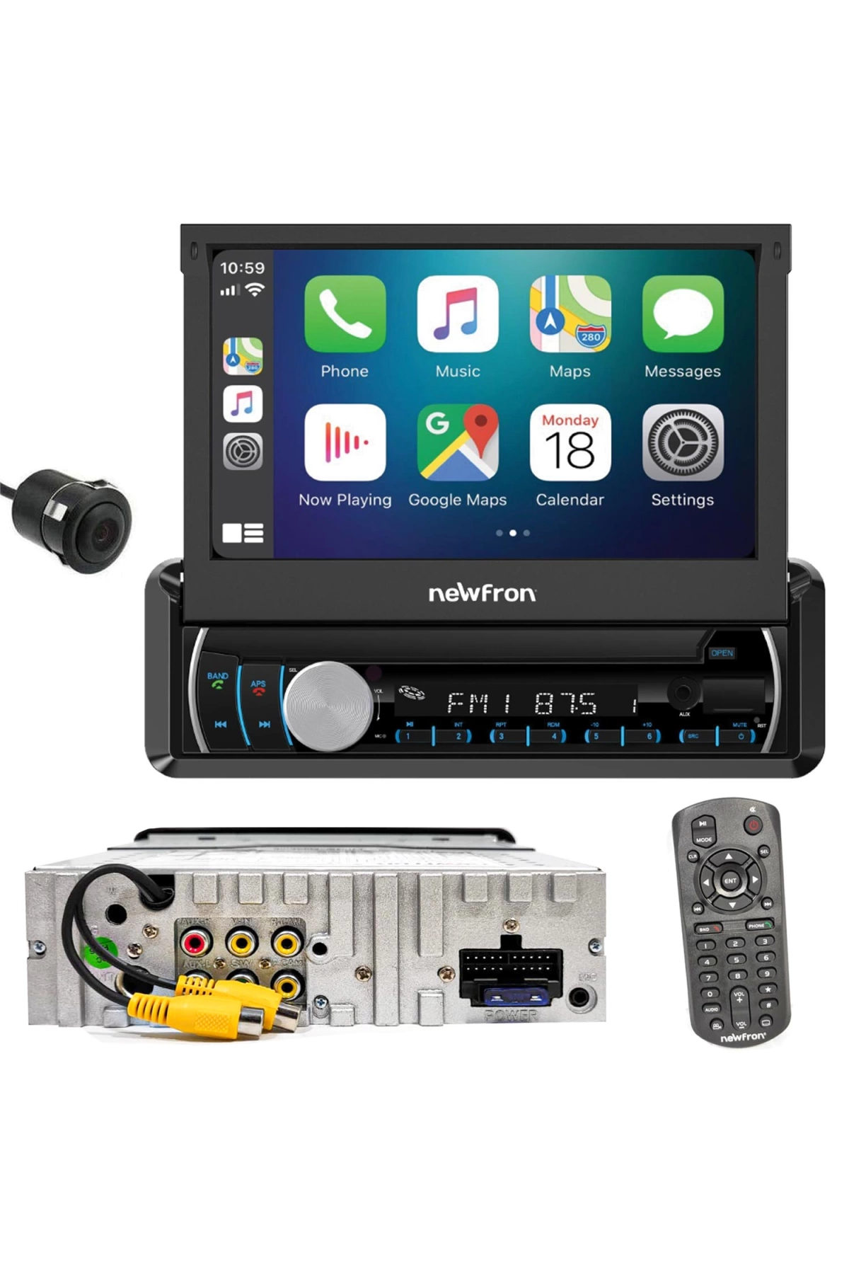 Newfron Nf-7050 İndash Teyp 7 İnç 4x50 Watt Bluetooth Carplay Zlink