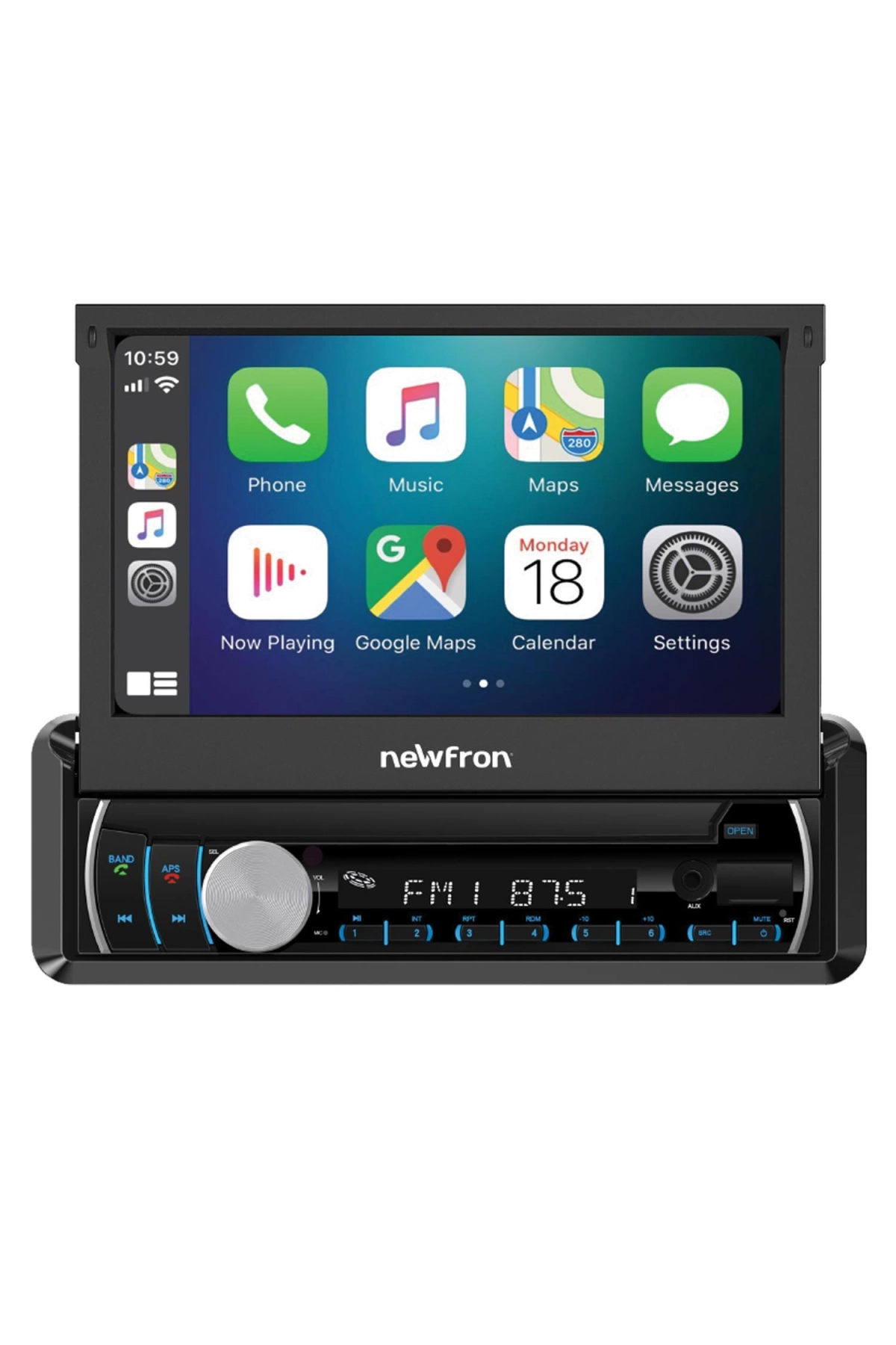 Newfron Nf-7050 İndash Teyp 7 İnç 4x50 Watt Bluetooth Carplay Zlink