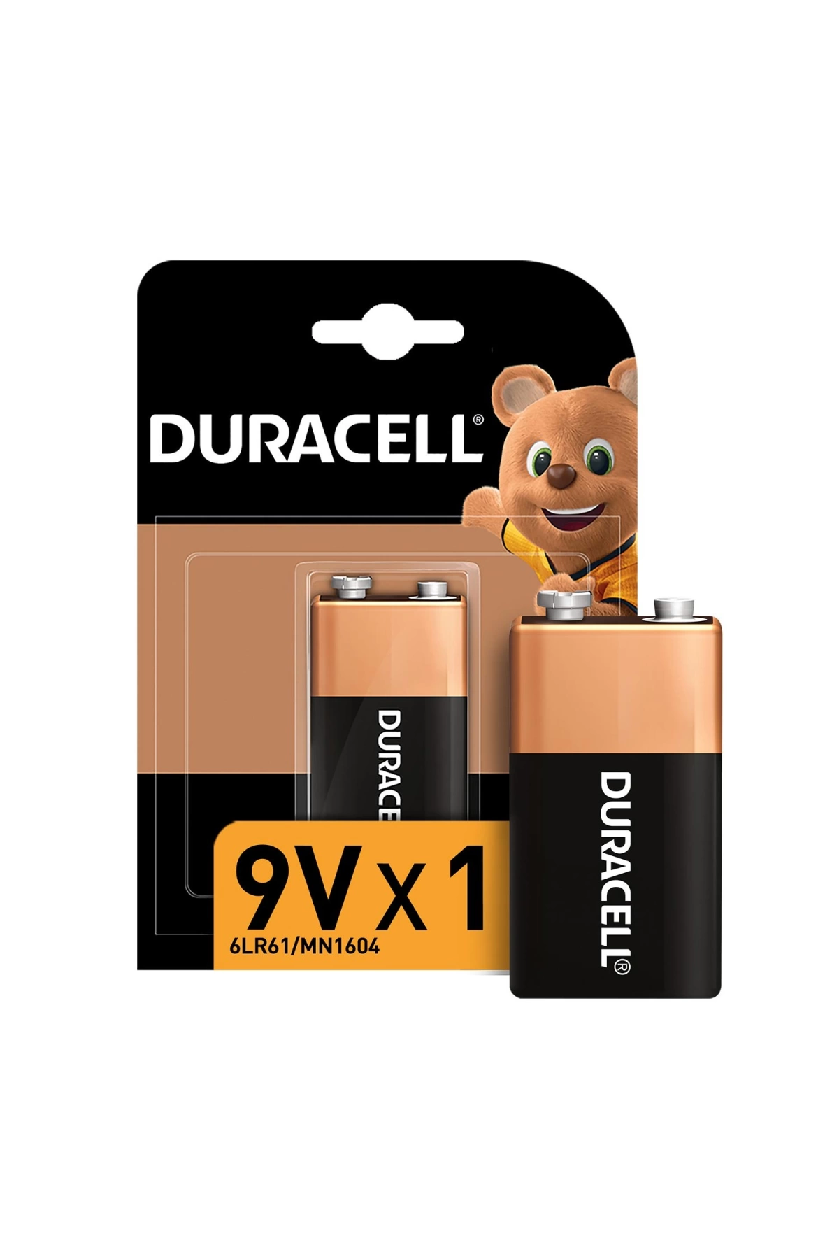 Duracell 6lr61-mn1604 9v Pil Alkalin