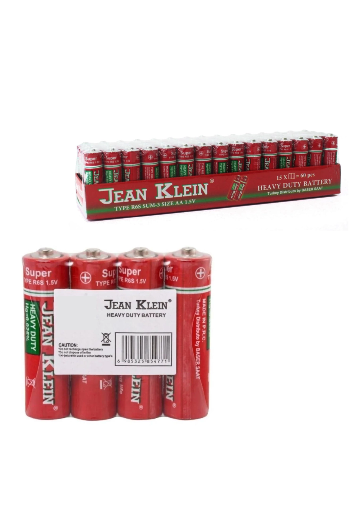 Jean Kleın R6s Aa Kalem Pil 60lı Paket