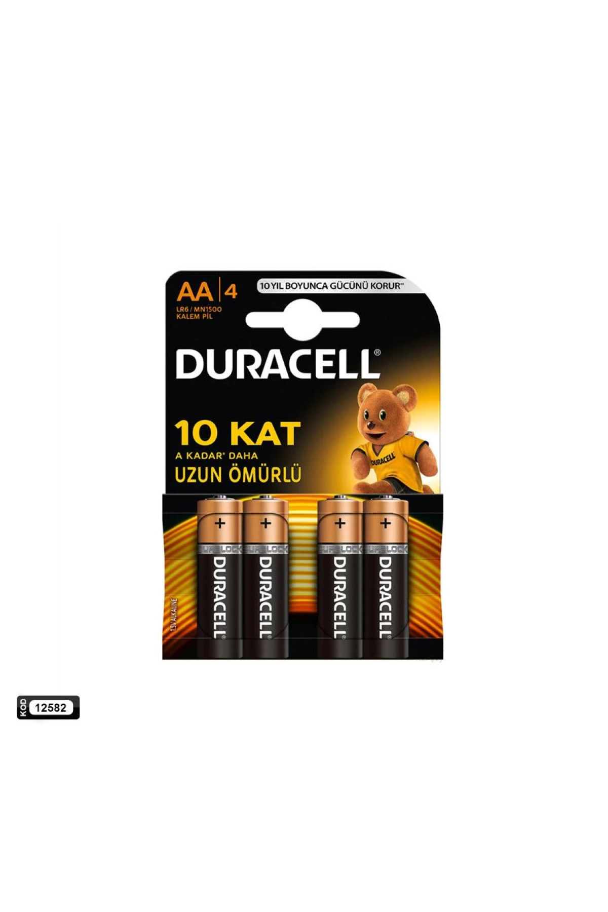 Duracell Aa Kalem Pil Alkalin 4lü Paket