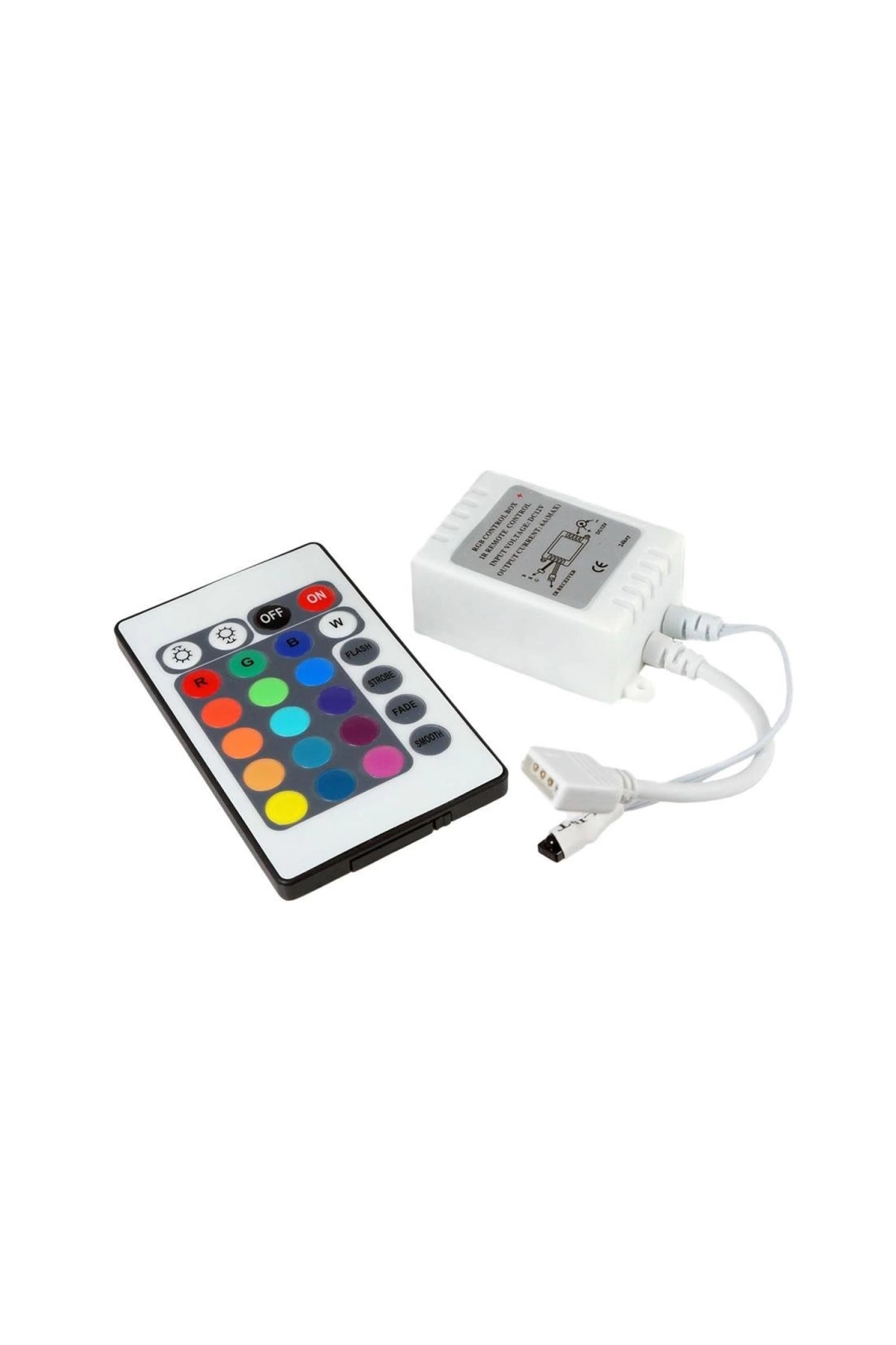 Rgb Kontrol Kumandası 6a 24 Tuşlu Polaxtor Mz-0624