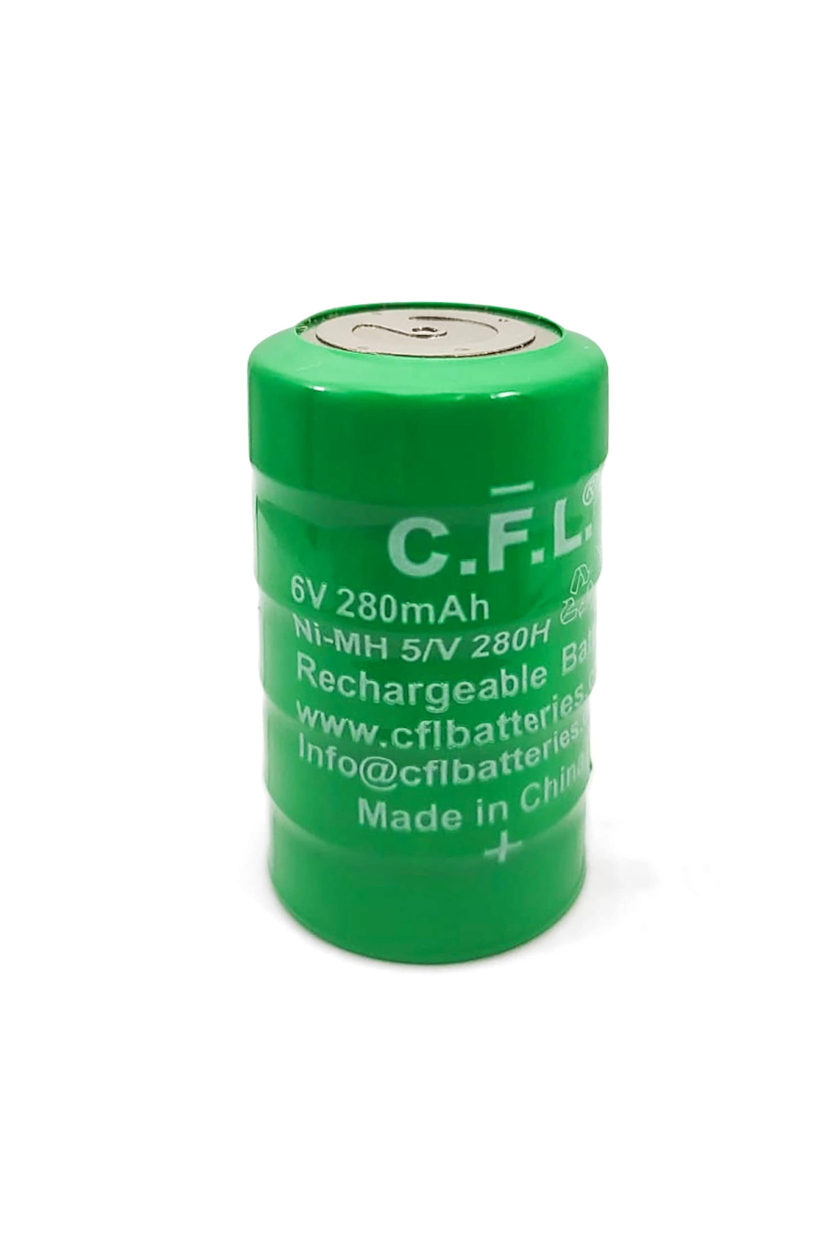 Cfl Şarjlı Gırtlak Buton Pili 6 Volt 280 Mah Ni-mh