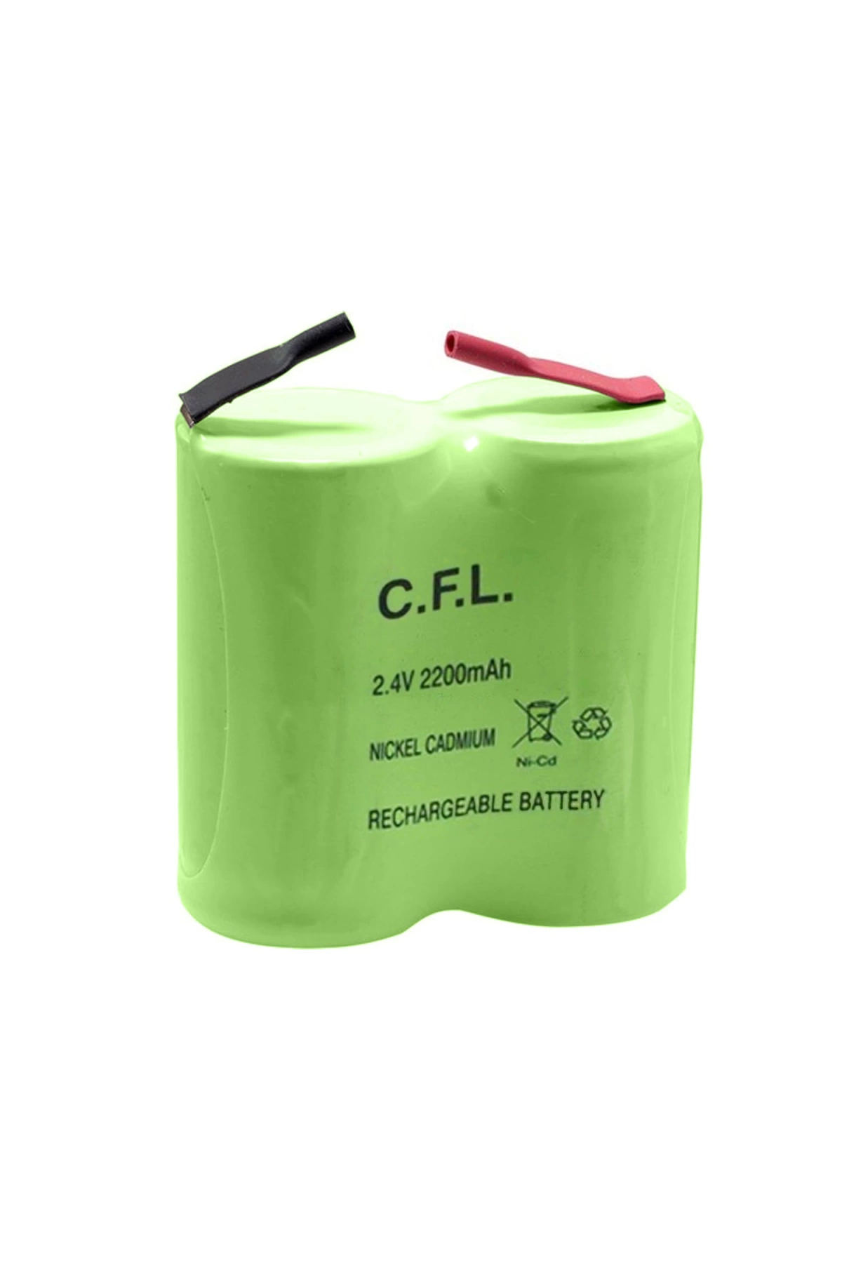 Cfl Şarjlı Süpürge Pili 2li 2.4 Volt 2200 Mah Ni-cd