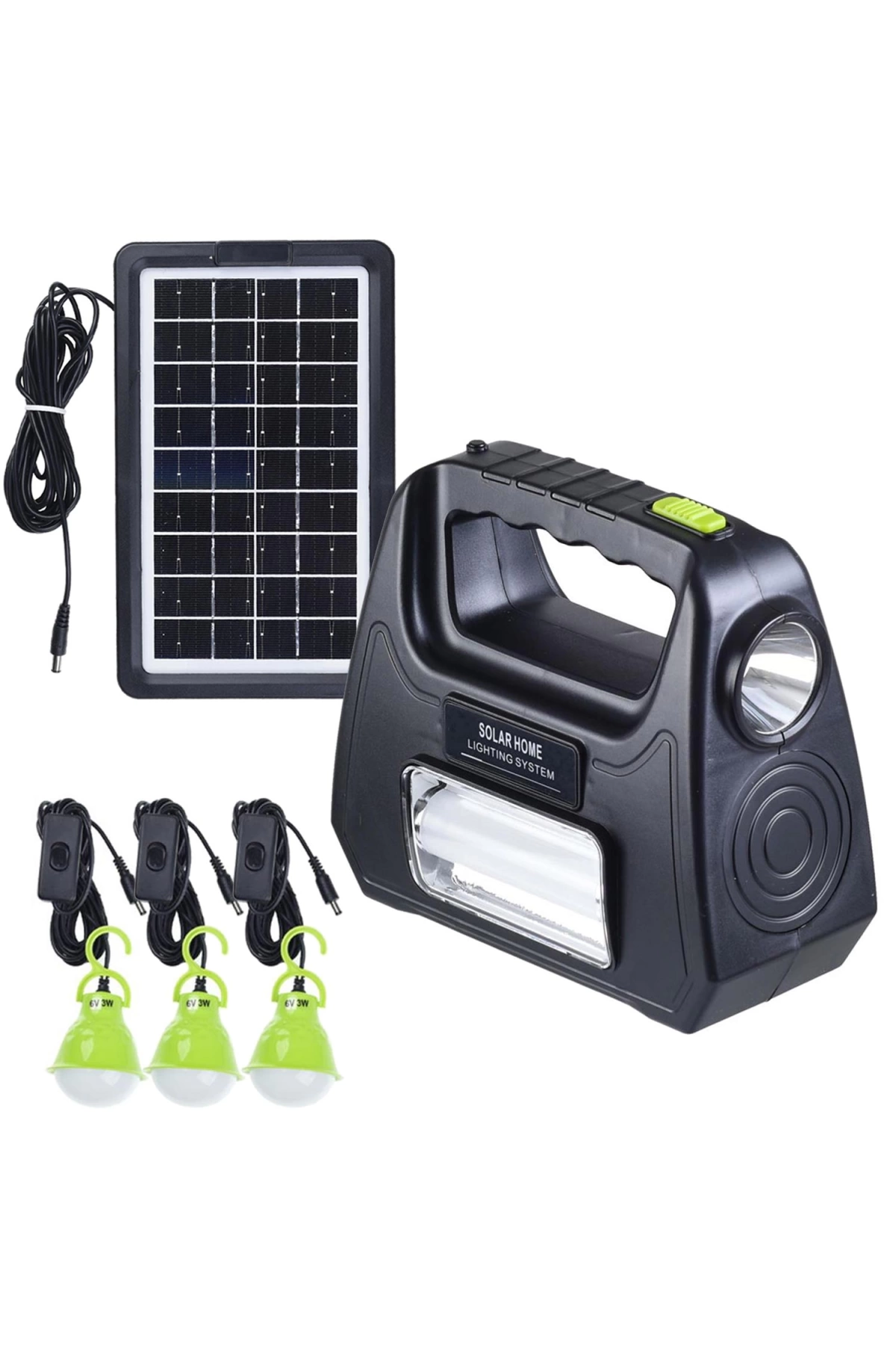 Dat Dt-9015 Solar Kamp Lambası Acil Durum Işığı Şarjlı