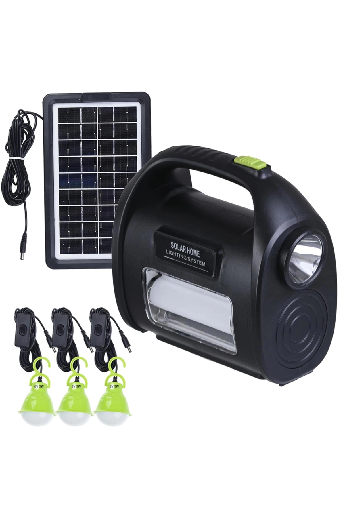 Dat Dt-9025 Solar Kamp Lambası Acil Durum Işığı Şarjlı