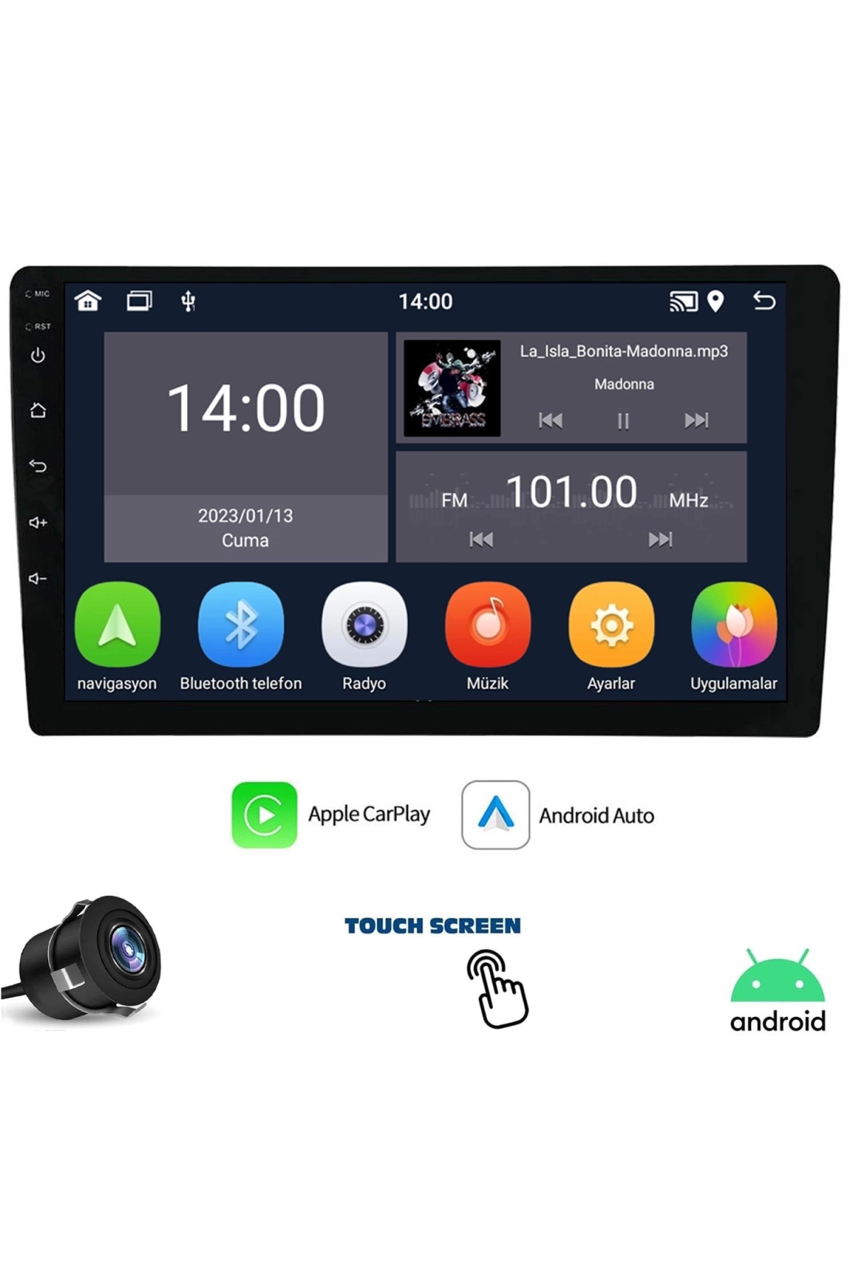 Navıgold Ts-18 Tablet Multimedya Android 10 İnç 4+64gb Carplay