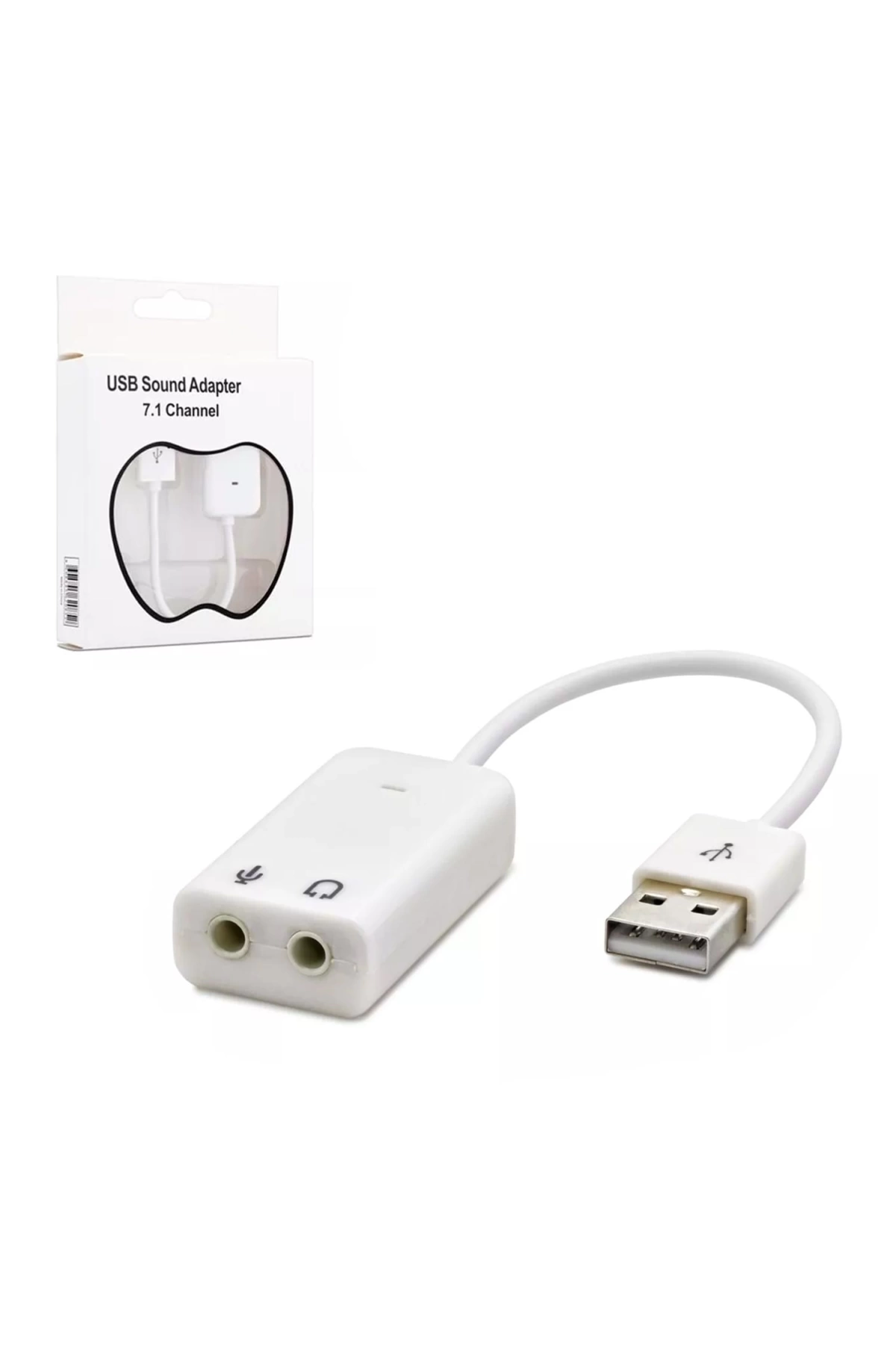 Usb Ses Kartı Kablolu 7.1 Mikrofonlu Hdx-5263/gab-usc61