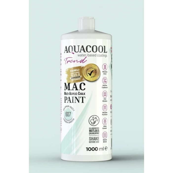 M.a.c Su Bazlı Akrilik Hoby Boyası 1000ml
