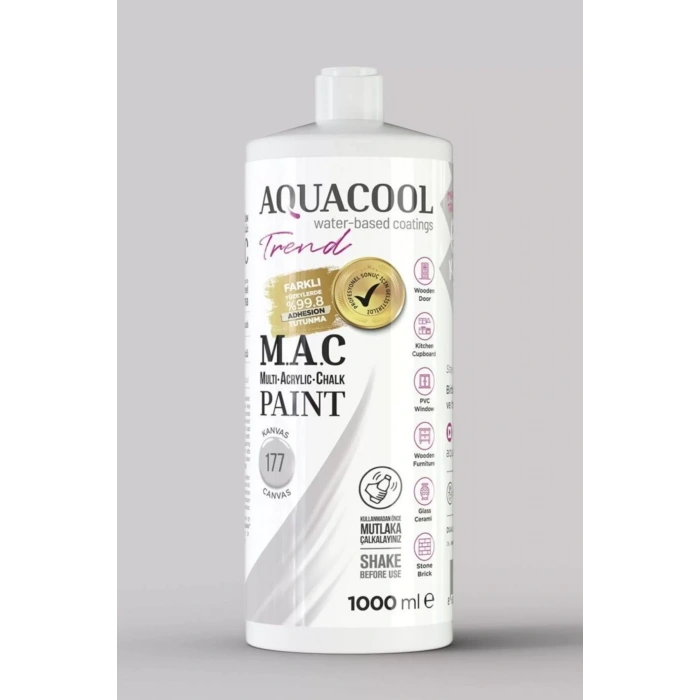 M.a.c Su Bazlı Akrilik Hoby Boyası 1000ml