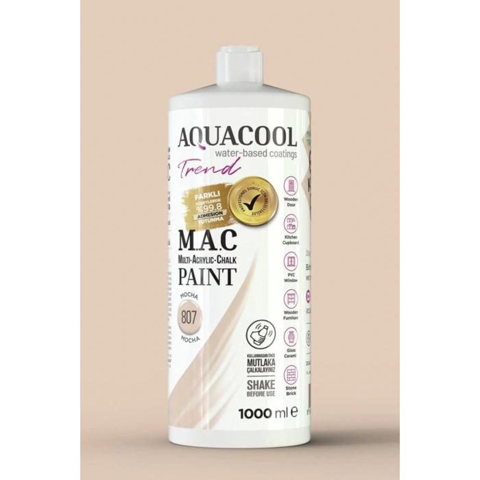 M.a.c Su Bazlı Akrilik Hoby Boyası 1000ml