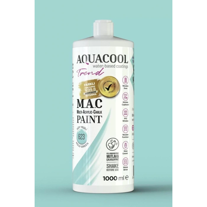 M.a.c Su Bazlı Akrilik Hoby Boyası 1000ml