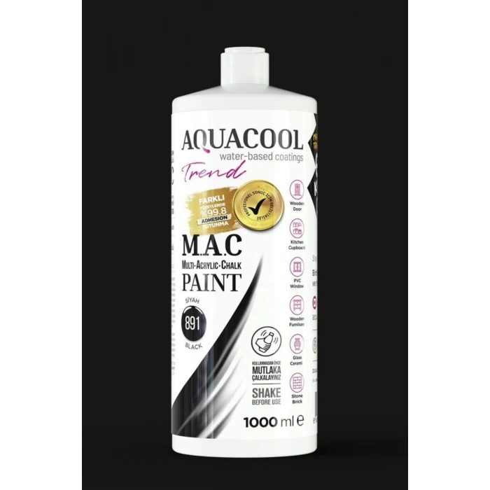 M.a.c Su Bazlı Akrilik Hoby Boyası 1000ml