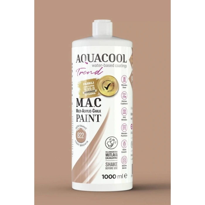 M.a.c Su Bazlı Akrilik Hoby Boyası 1000ml