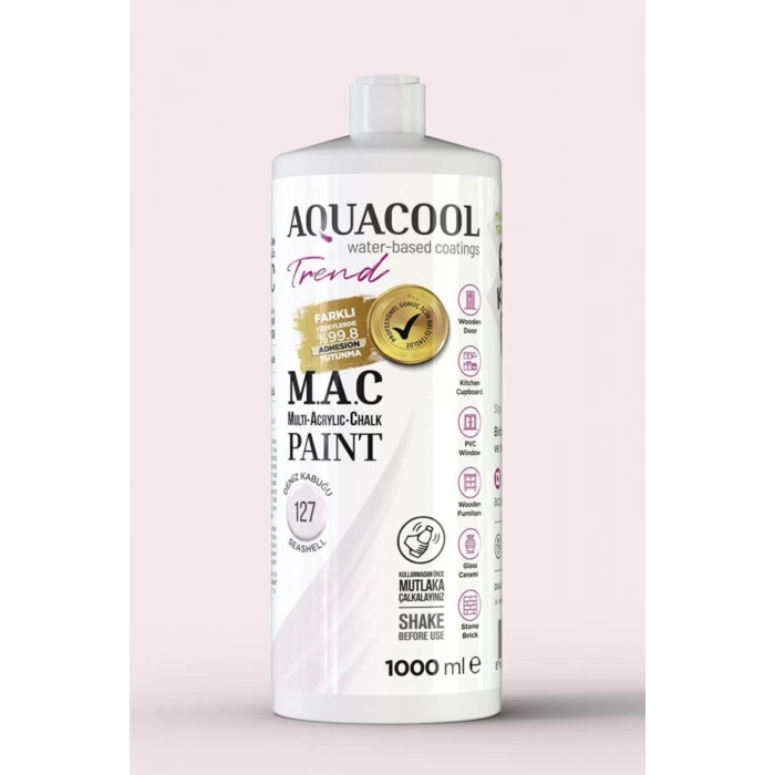 M.a.c Su Bazlı Akrilik Hoby Boyası 1000ml
