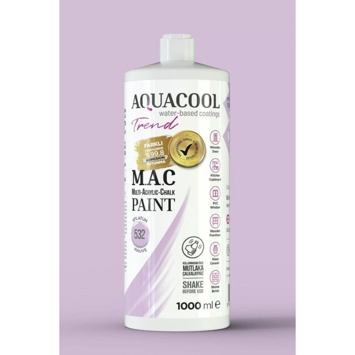 M.a.c Su Bazlı Akrilik Hoby Boyası 1000ml