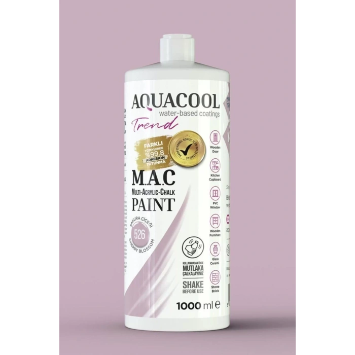 M.a.c Su Bazlı Akrilik Hoby Boyası 1000ml