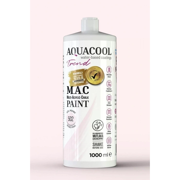 M.a.c Su Bazlı Akrilik Hoby Boyası 1000ml