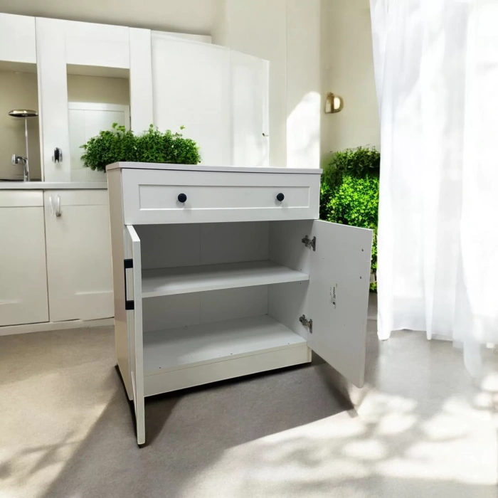 Modern Kahve Köşesi Beyaz - Beyaz