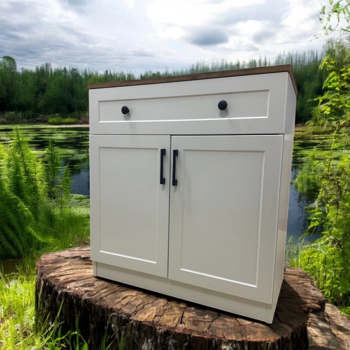 Modern Kahve Köşesi Beyaz - Beyaz